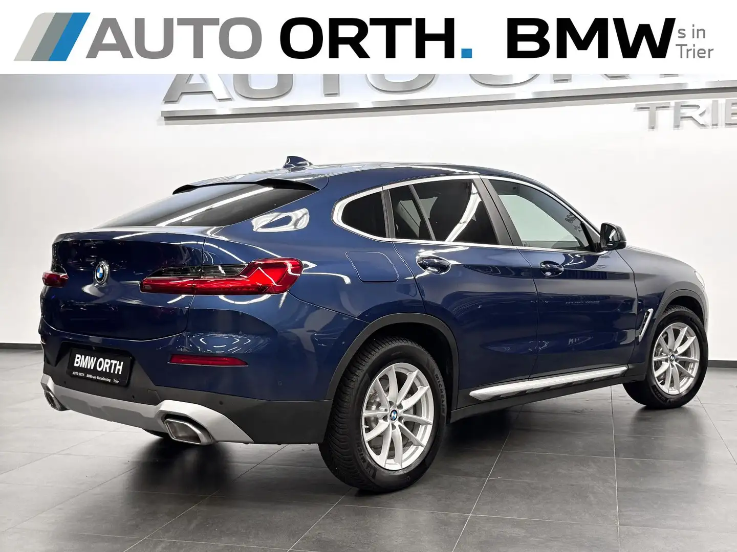BMW X4 xDrive20d LEDER LC-PROF PANO KAMERA DRIV.ASS Bleu - 2