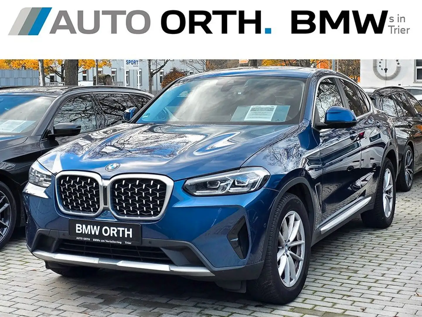 BMW X4 xDrive20d LEDER LC-PROF PANO KAMERA DRIV.ASS Blau - 1