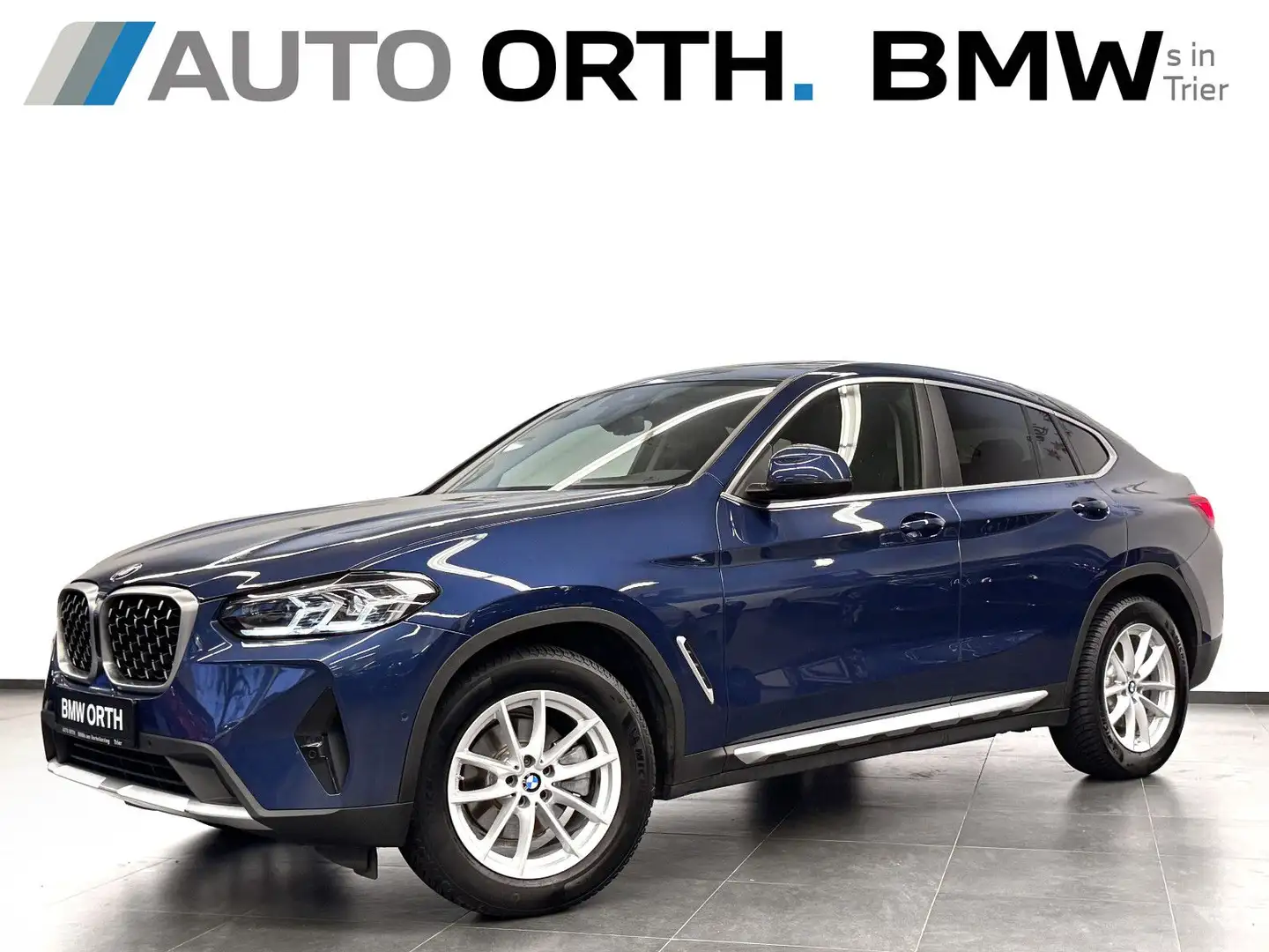 BMW X4 xDrive20d LEDER LC-PROF PANO KAMERA DRIV.ASS Bleu - 1
