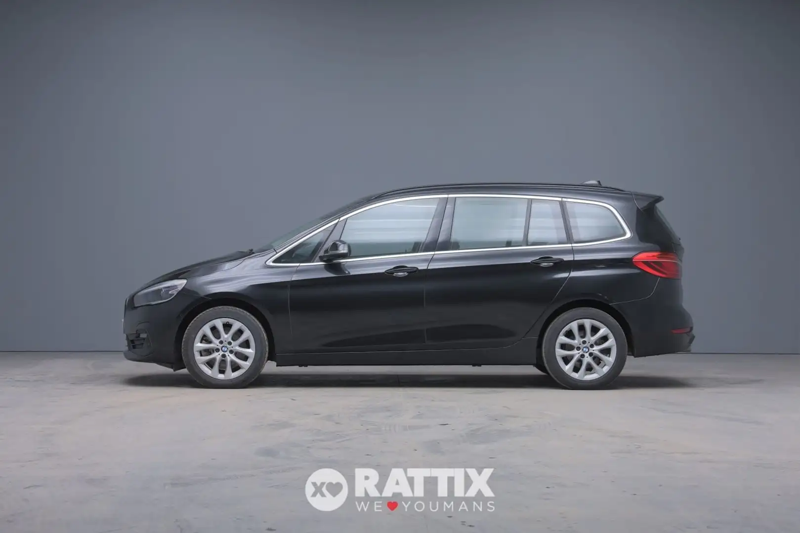 BMW 220 d Gran Tourer 2.0 190CV Advantage Auto 7p.ti Zwart - 2