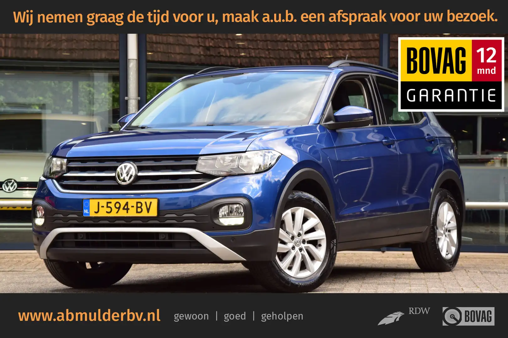Volkswagen T-Cross 1.0 TSI 96PK Life Business | Org. NL | BOVAG Garan Azul - 1
