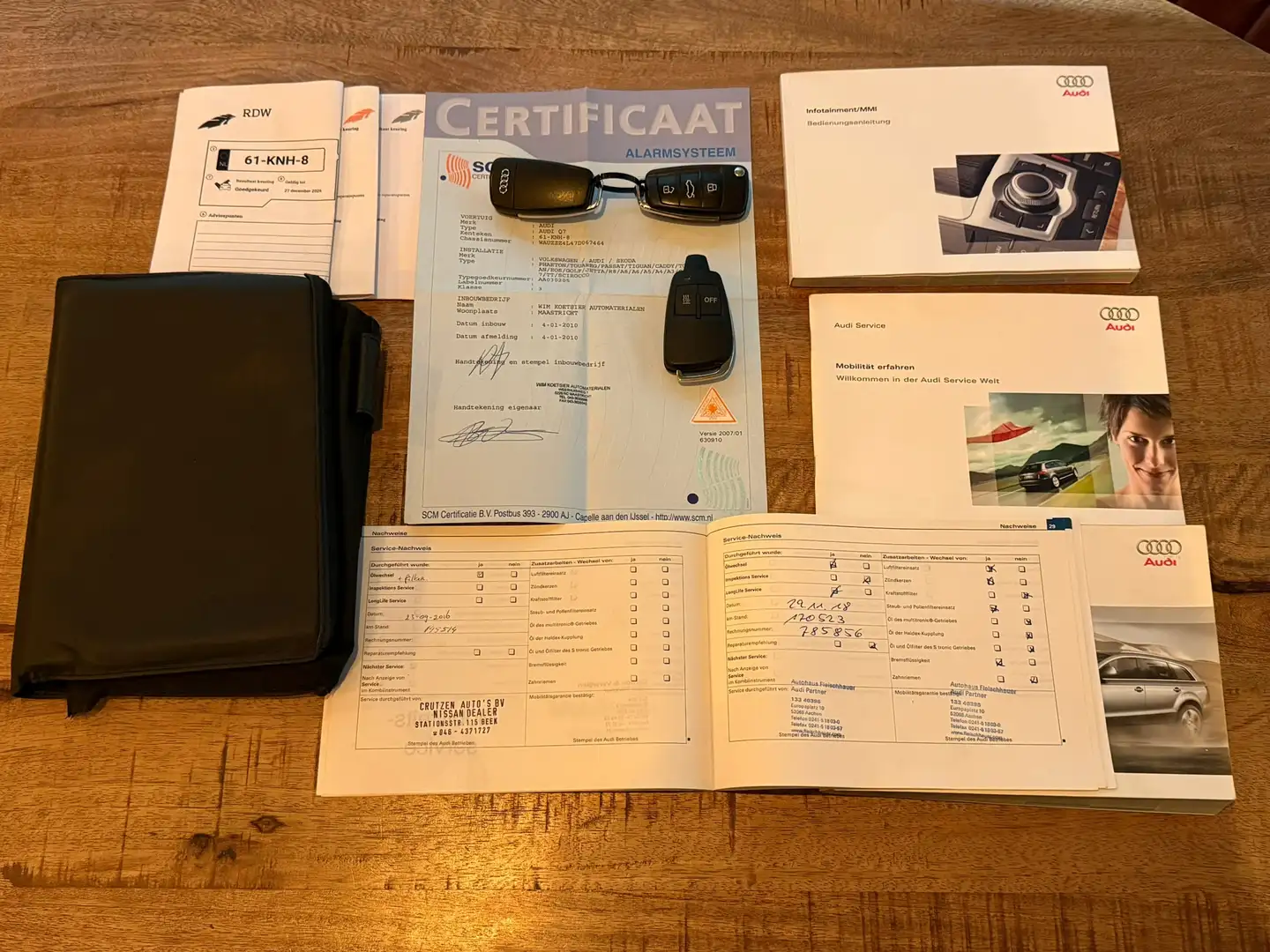 Audi Q7 4.2 FSI Quattro 5+2 7-Zits PANO/BOSE/LEDER/TREKHAA Schwarz - 2