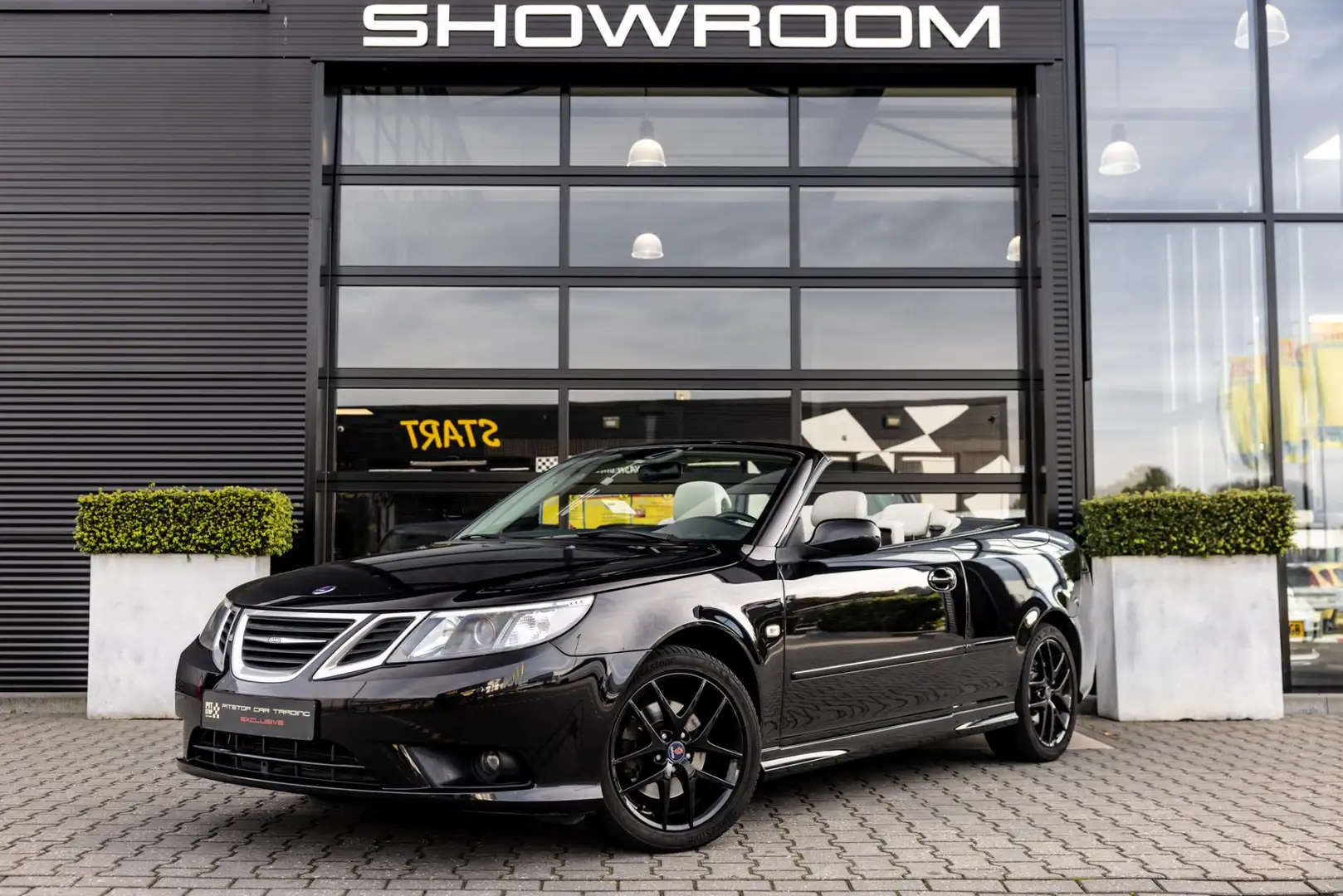 Saab 9-3 Cabrio 2.0 Vector, 200PK, Automaat, Cruise, Goed o Noir - 2