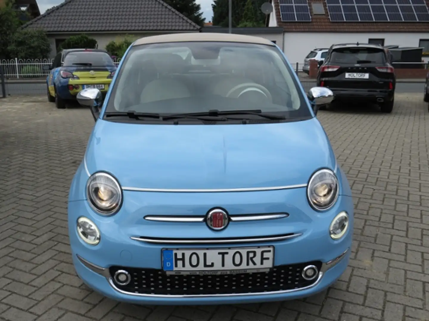 Fiat 500C Spiaggina 86 PS NAVI ALU Limited Bleu - 2