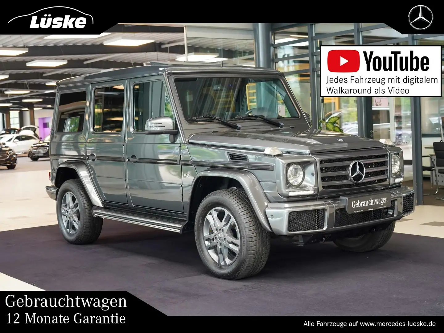 Mercedes-Benz G 500 G 500 Exklusiv designo Harman Schiebedach DISTRO Grau - 1