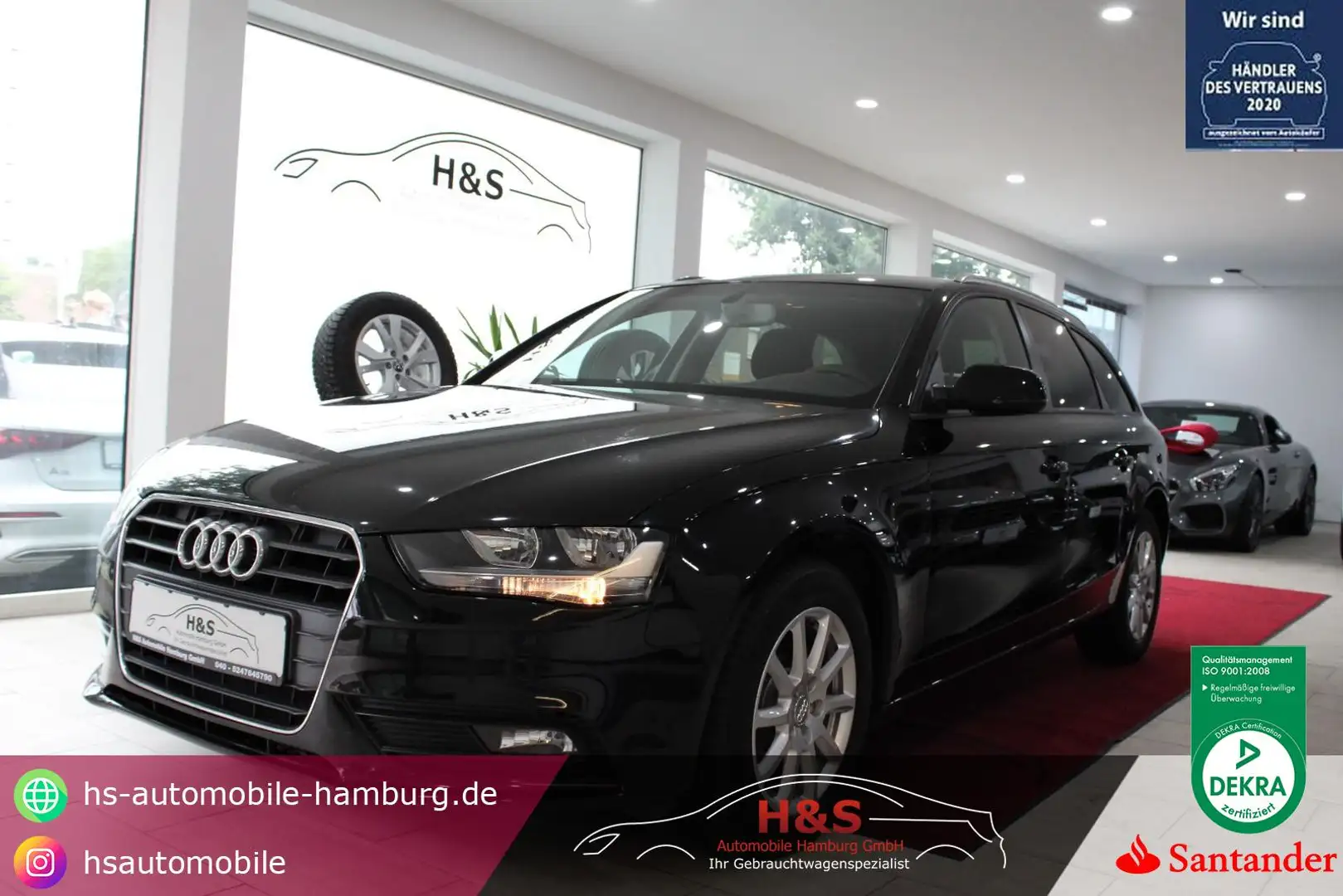 Audi A4 Avant Attraction Чорний - 1