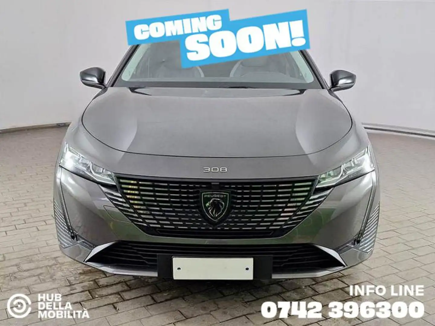 Peugeot 308 BlueHDi 130 S&S EAT8 SW Allure Gris - 1