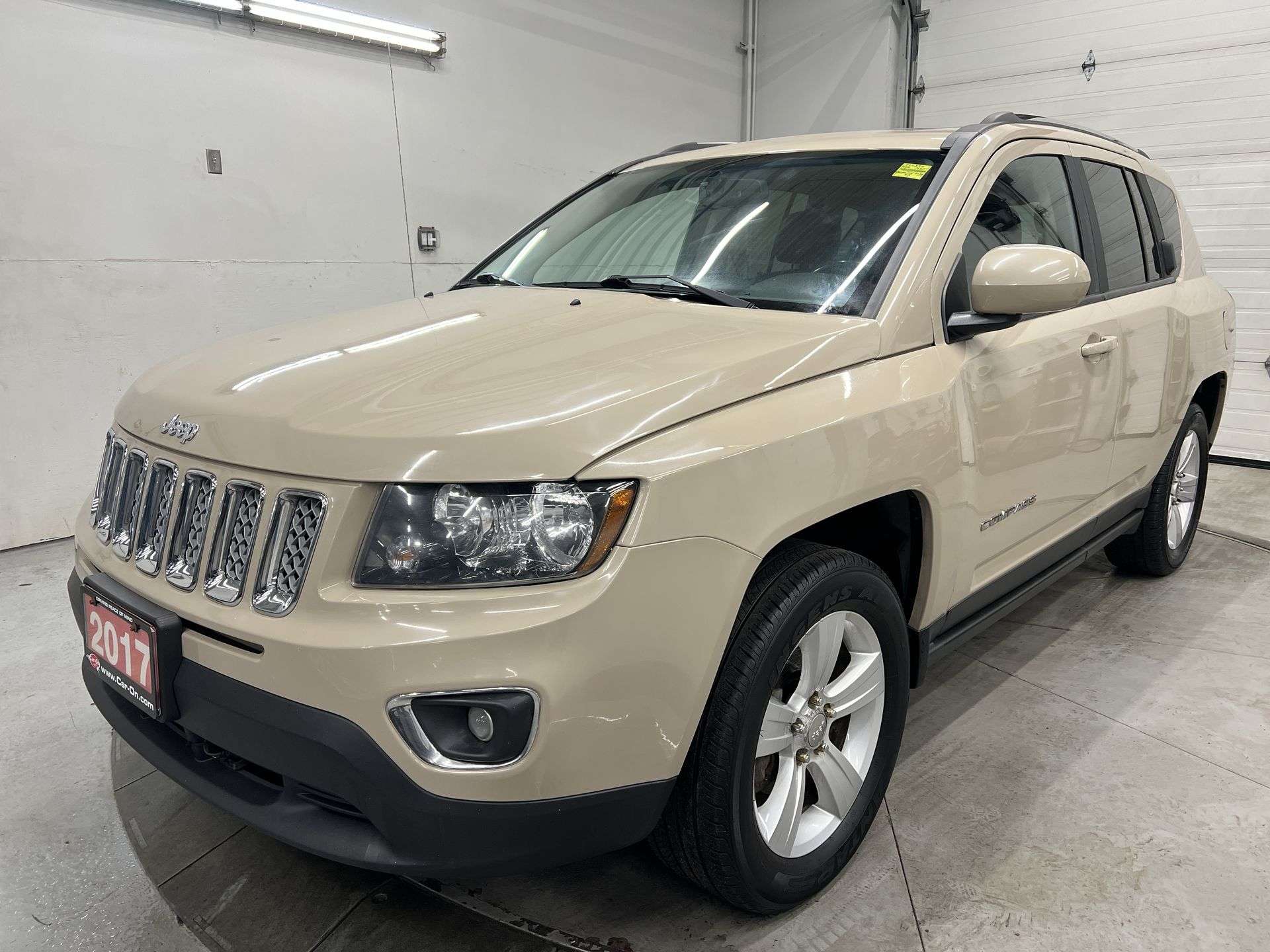 Silver 2017 Jeep Compass SUV / Crossover Four-Wheel Drive Automatic
