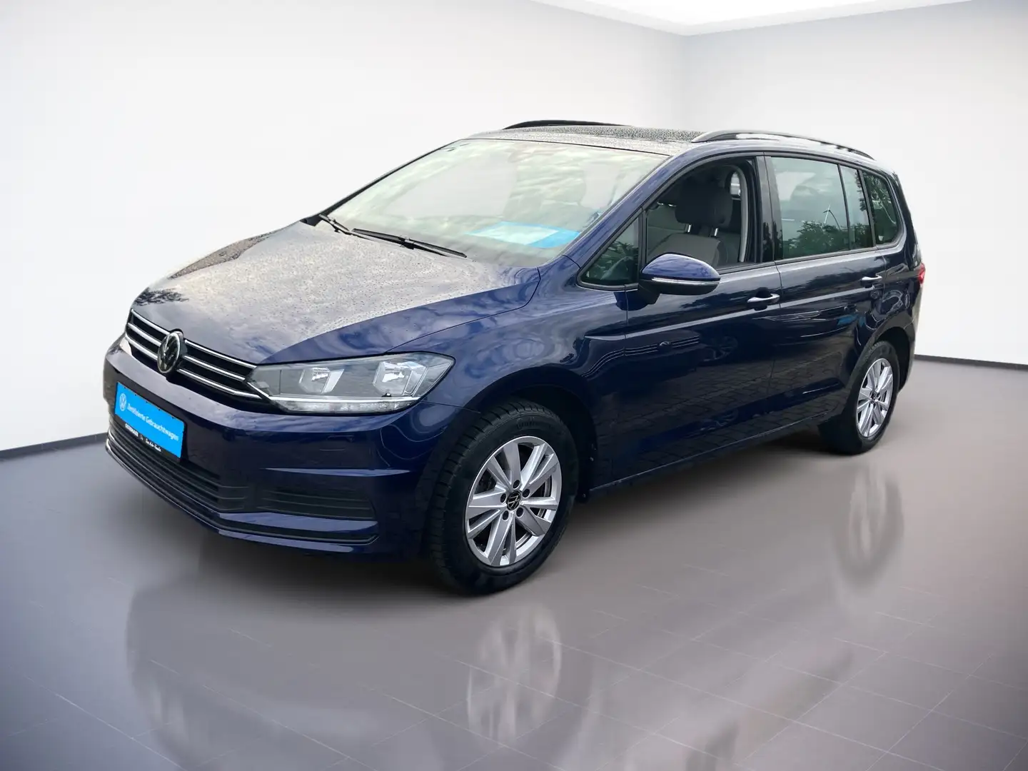 Volkswagen Touran CL 1.5TSI 150PS 7-SITZE ACC.NAVI+VC.2xPDC.APP-C.SH Bleu - 2