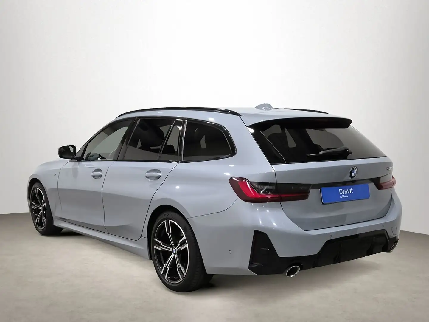 BMW 318 318d Auto.Touring Gris - 2