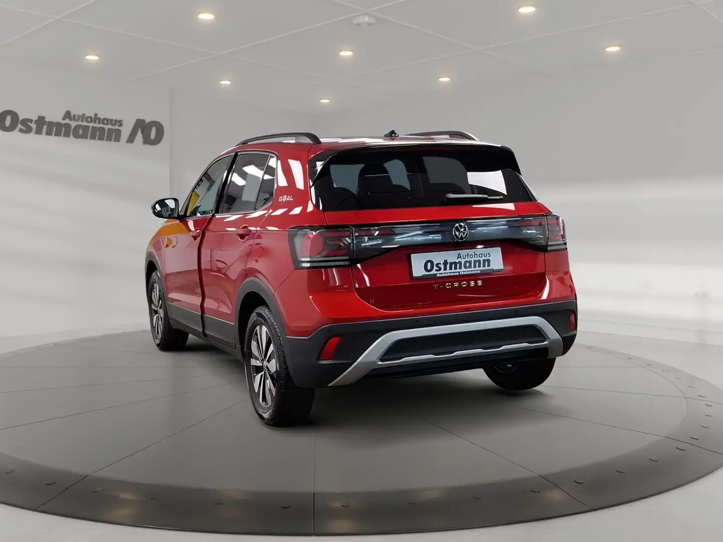 Volkswagen T-Cross 1.0 TSI 85 kW Goal FLA AHK KAM 2xKlima Rot - 2