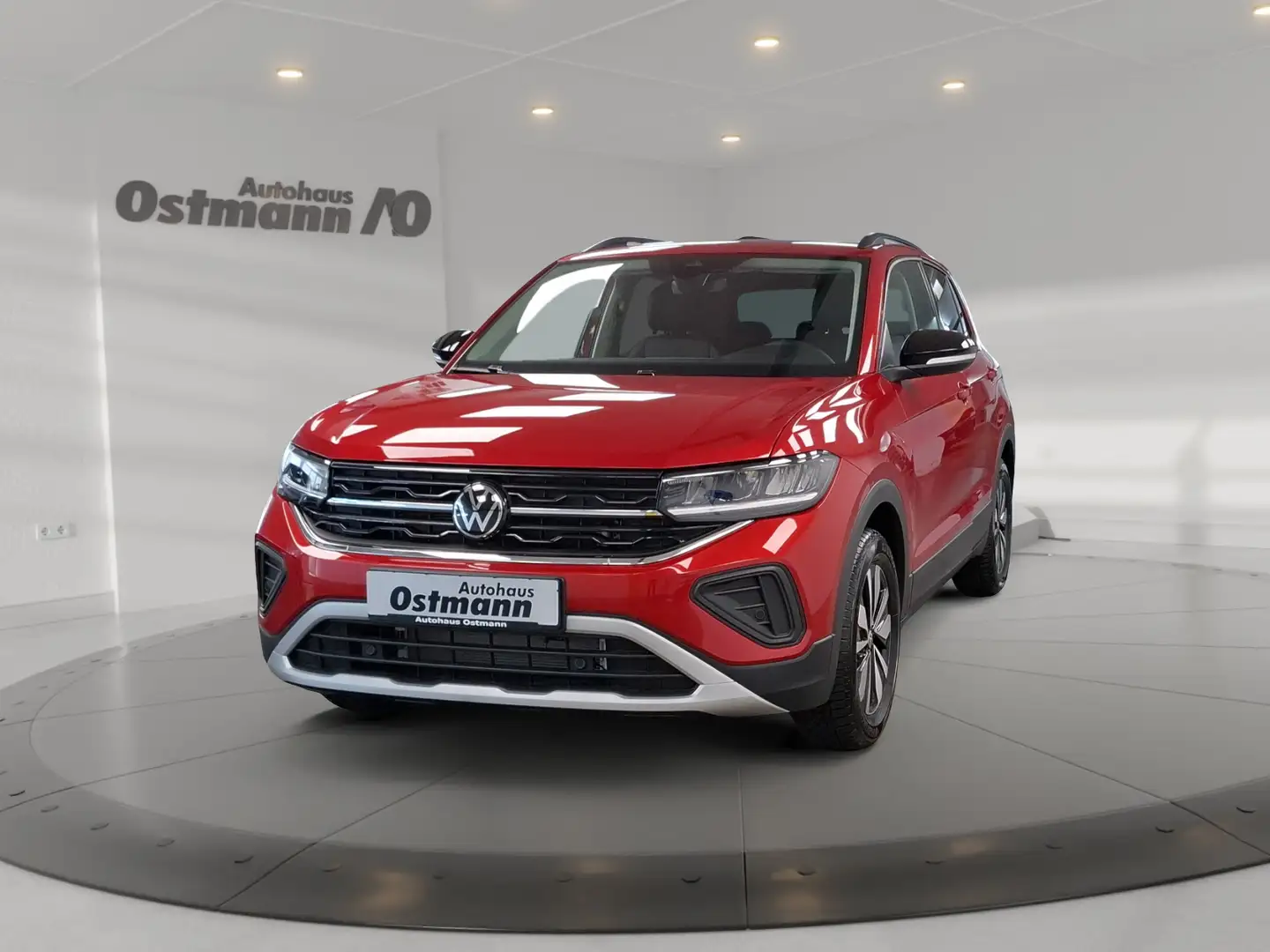 Volkswagen T-Cross 1.0 TSI 85 kW Goal FLA AHK KAM 2xKlima Rot - 1