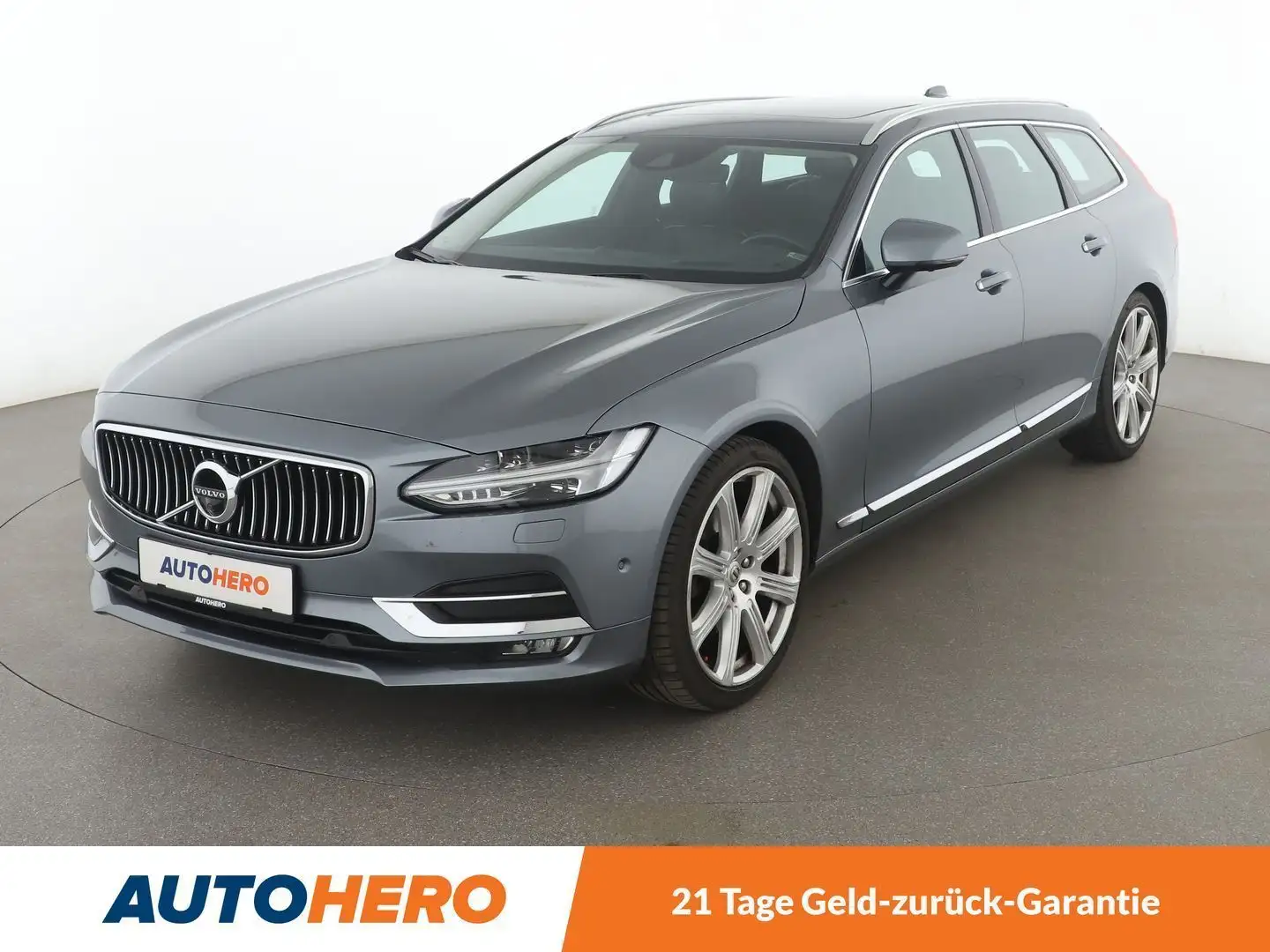 Volvo V90 2.0 D4 Inscription Aut.*B&W*HEAD-UP*360CAM*ACC*LED Grau - 1