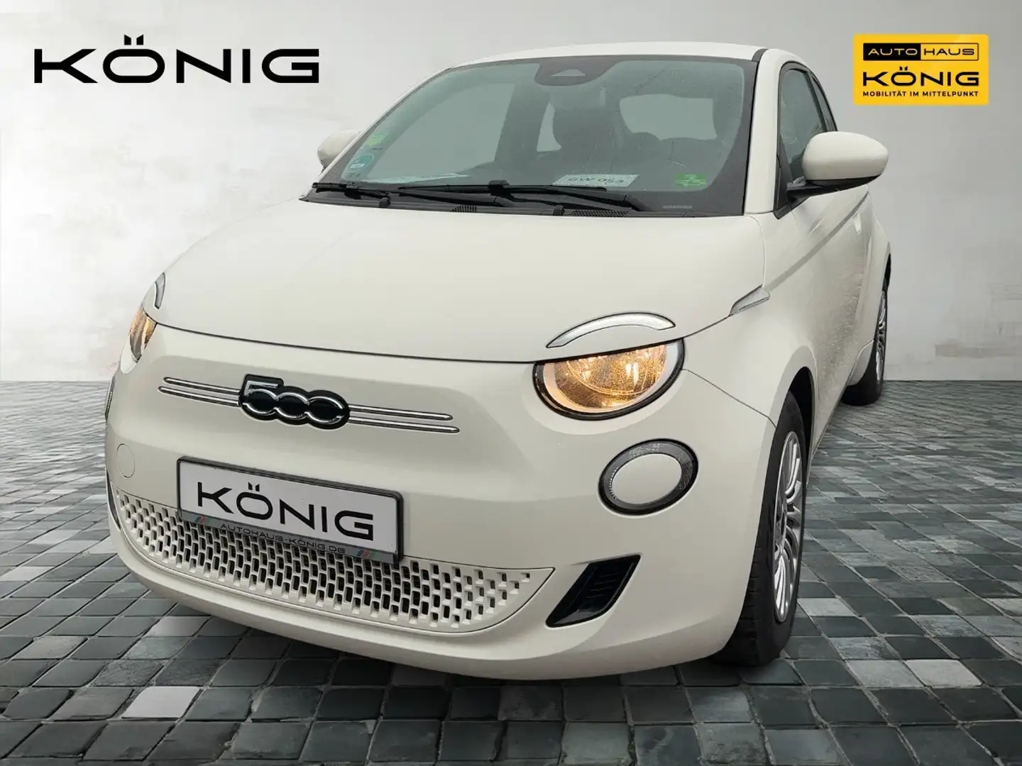 Fiat 500 Klima *CarPlay *Radio Weiß - 1