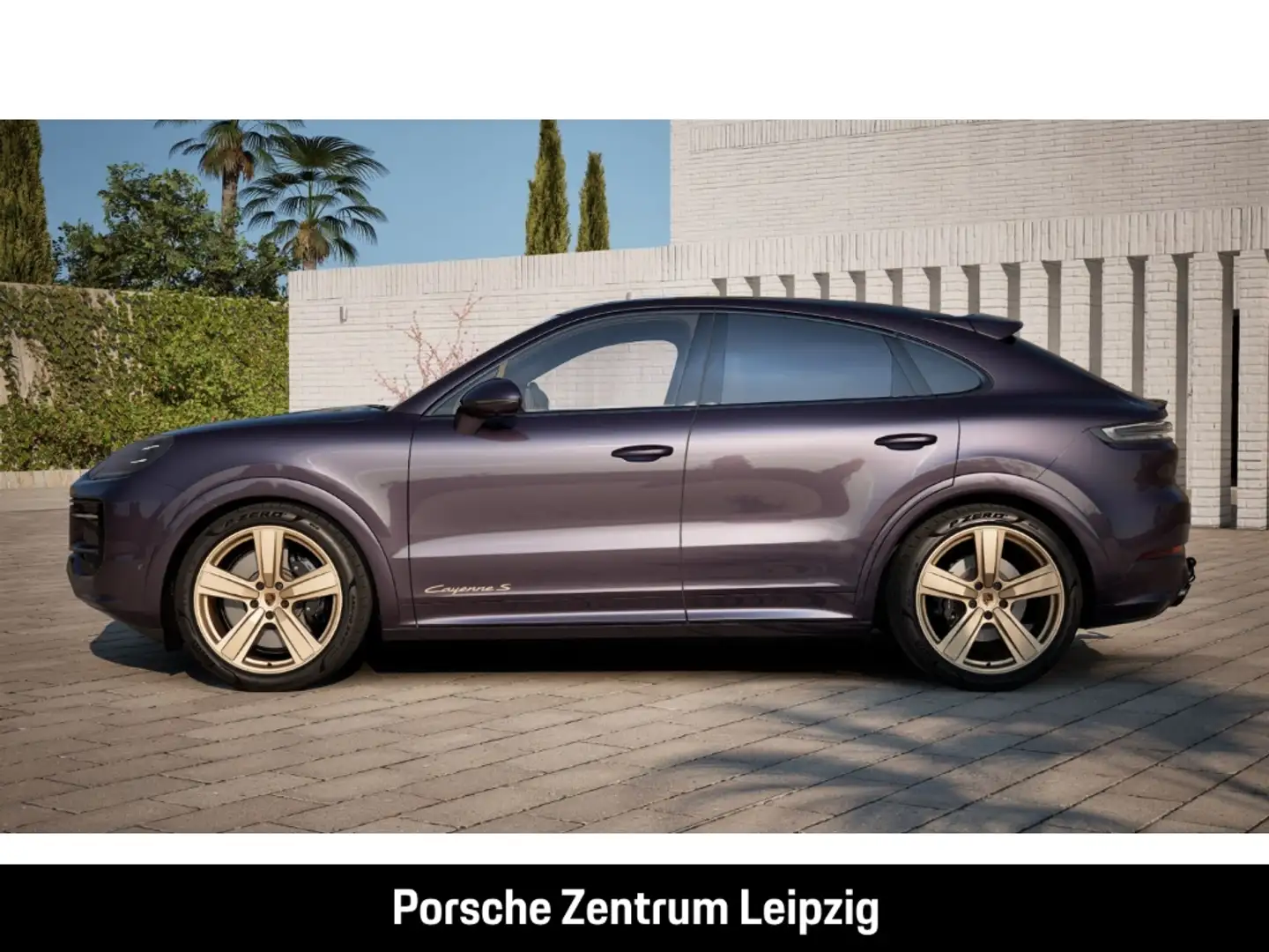 Porsche Cayenne S Coupe FnW MERLINPURPLE! HD AHK Sitzlüftung Paars - 2