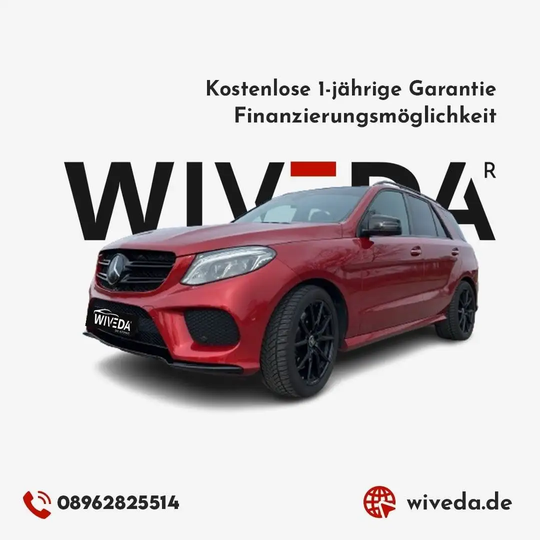 Mercedes-Benz GLE 500 4Matic AMG Line LED~KAMERA~PANORAMA~ACC~ Rosso - 1