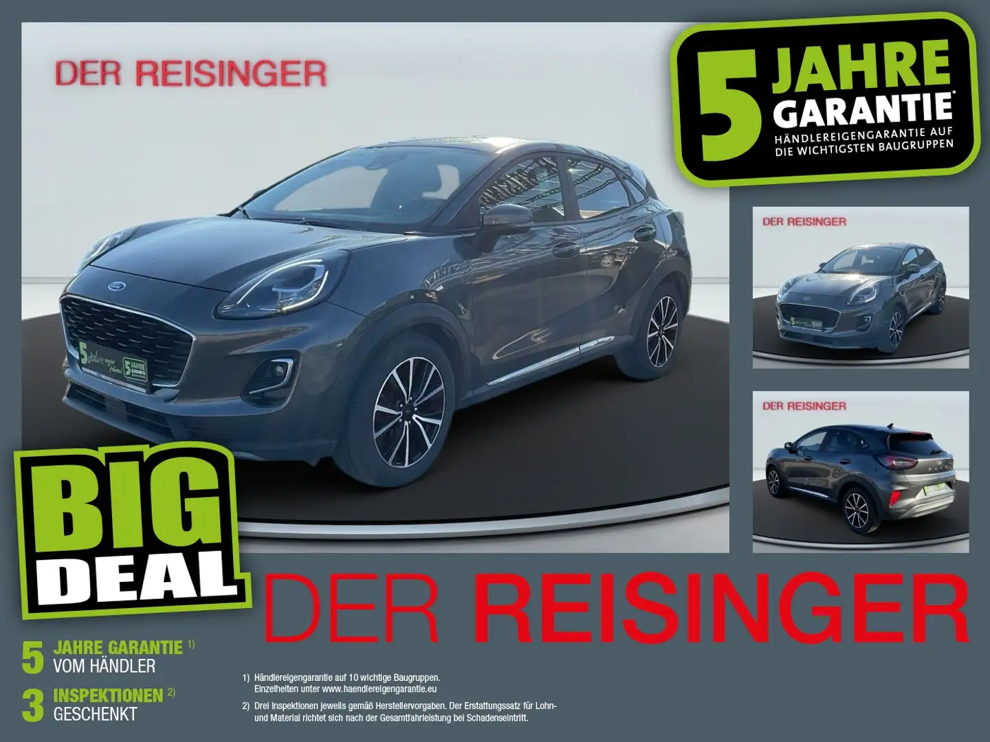 Ford Puma Titanium 125PS M6 Gris - 1