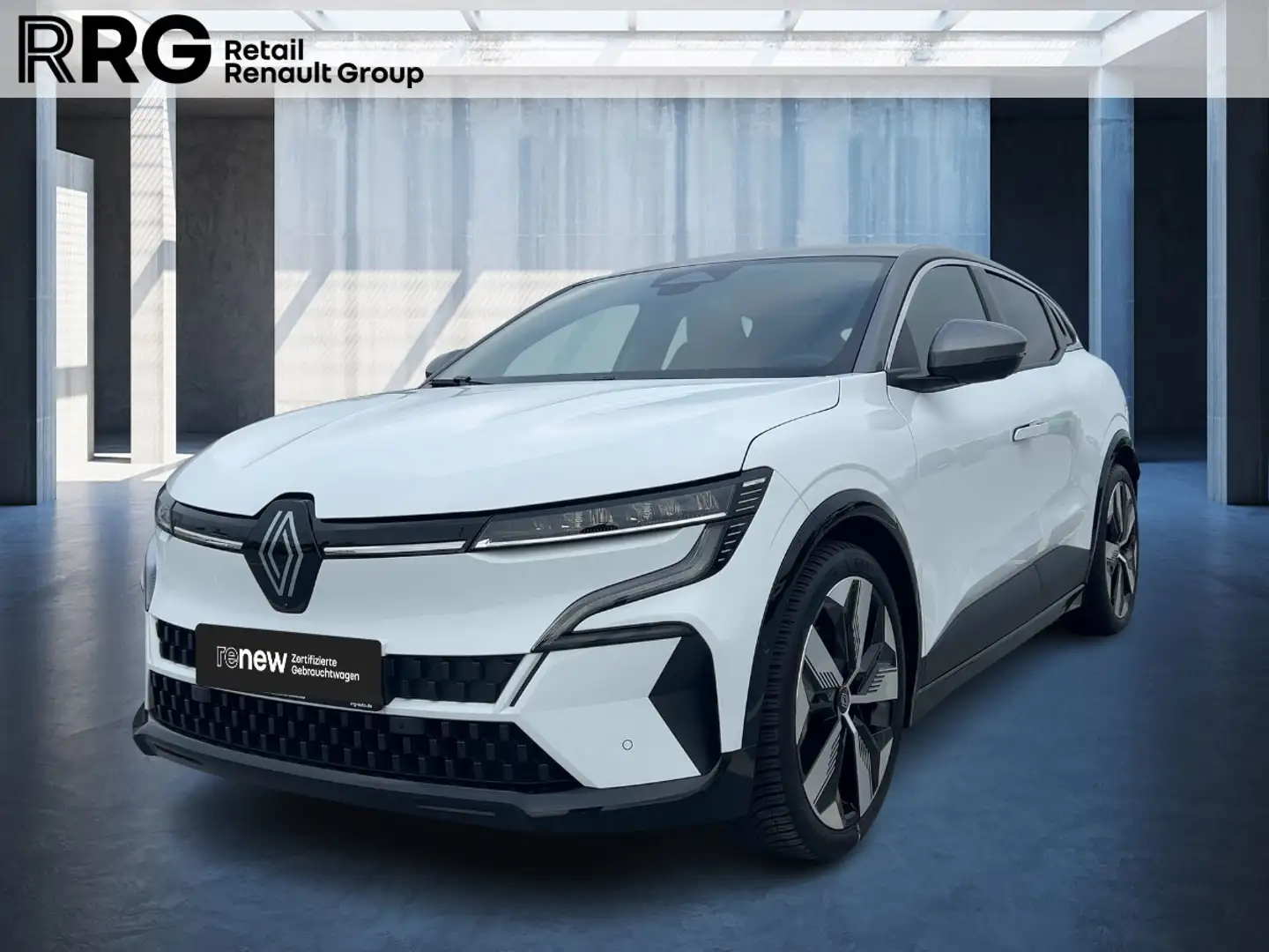 Renault Megane E-Tech EV60 220 Techno Rückfahrkamera Weiß - 1
