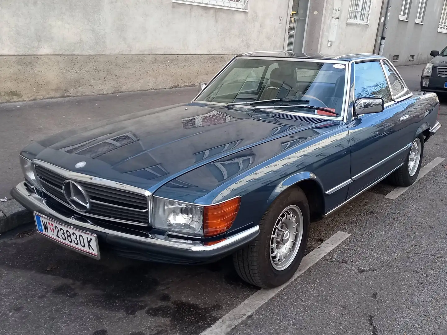 Mercedes-Benz SL 280 Topzustand/angemeldet/Hardtop Blau - 2