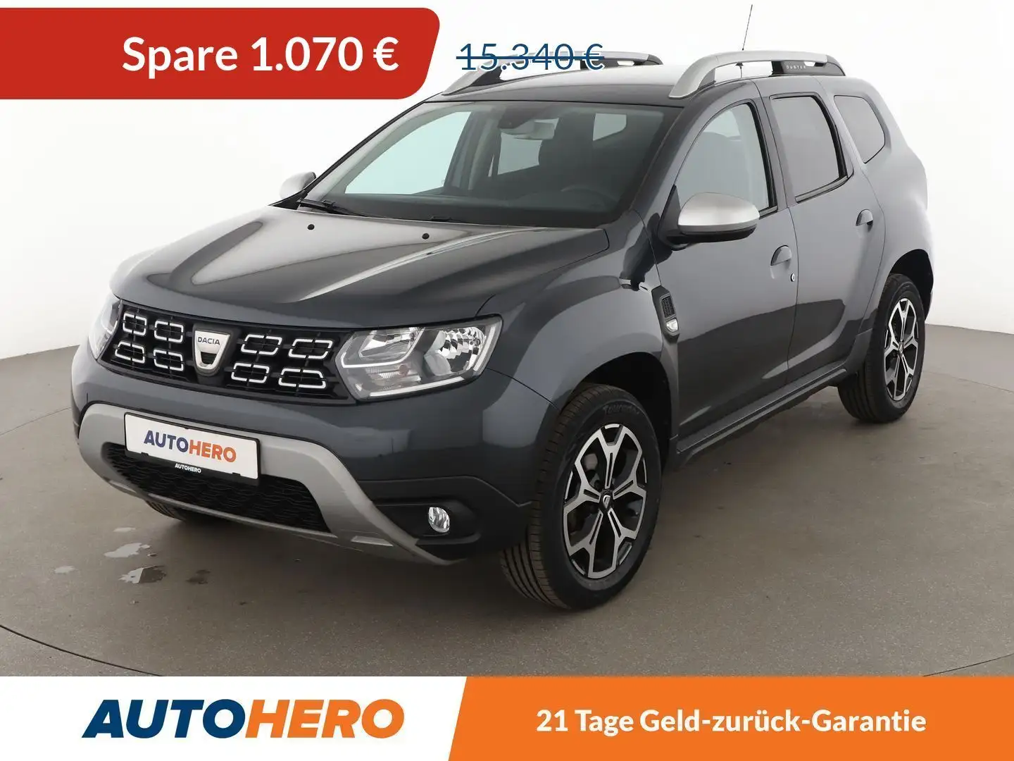 Dacia Duster 1.5 dCi Prestige *NAVI*TEMPO*LIM*PDC*SHZ* Grau - 1