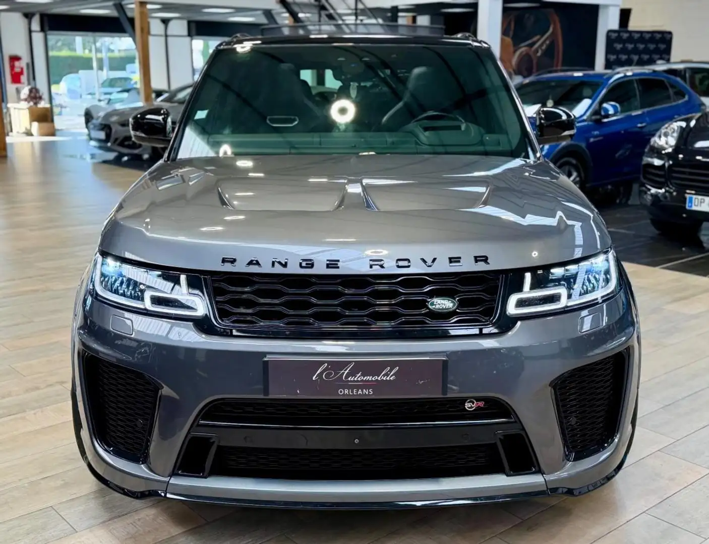 Land Rover Range Rover Sport II (2) SVR 5.0 V8 SUPERCHARGED a Noir - 2