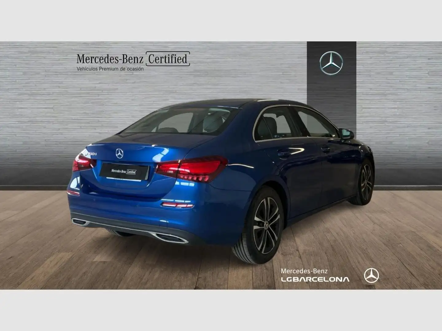 Mercedes-Benz A 200 d Sed Azul - 2