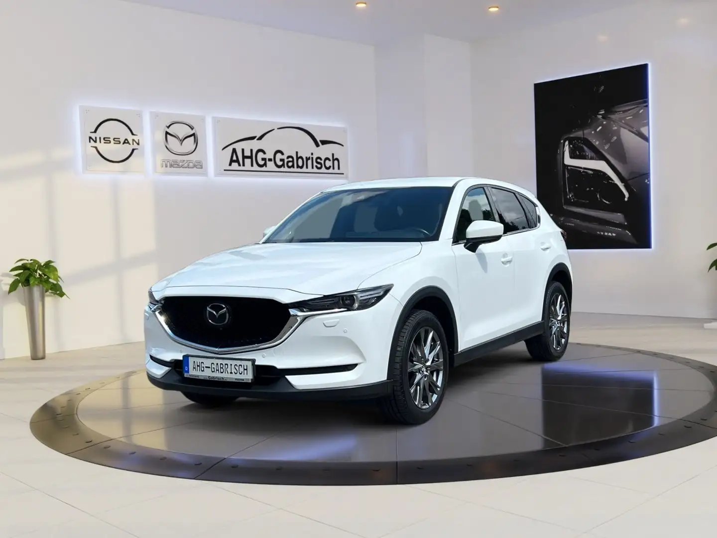 Mazda CX-5 Sports-line AWD, abnehmb. AHK Weiß - 1