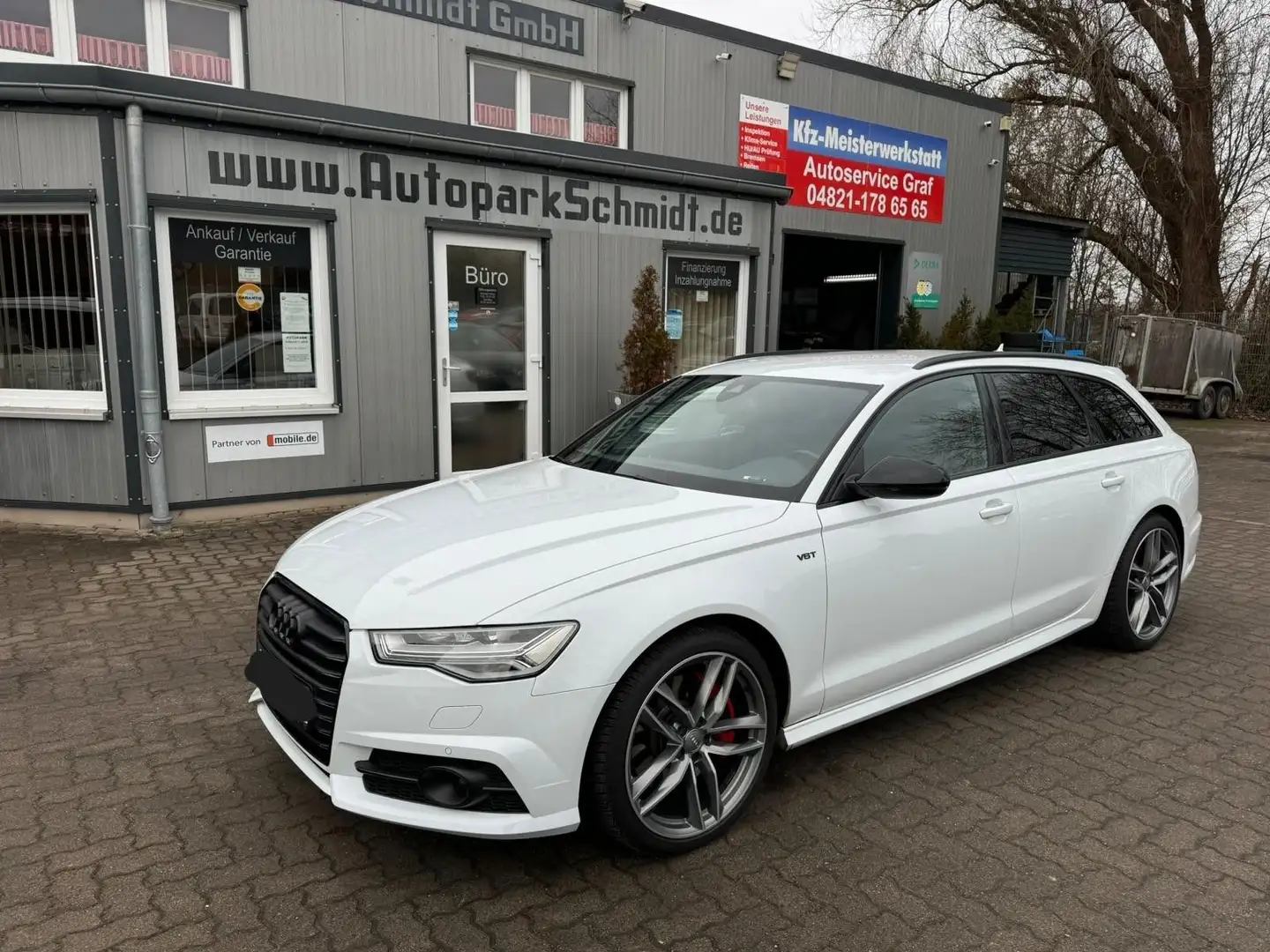 Audi A6 Avant 3.0 TDI Comp. RS SITZE°LED°ACC°AHK°KAM! Blanc - 1