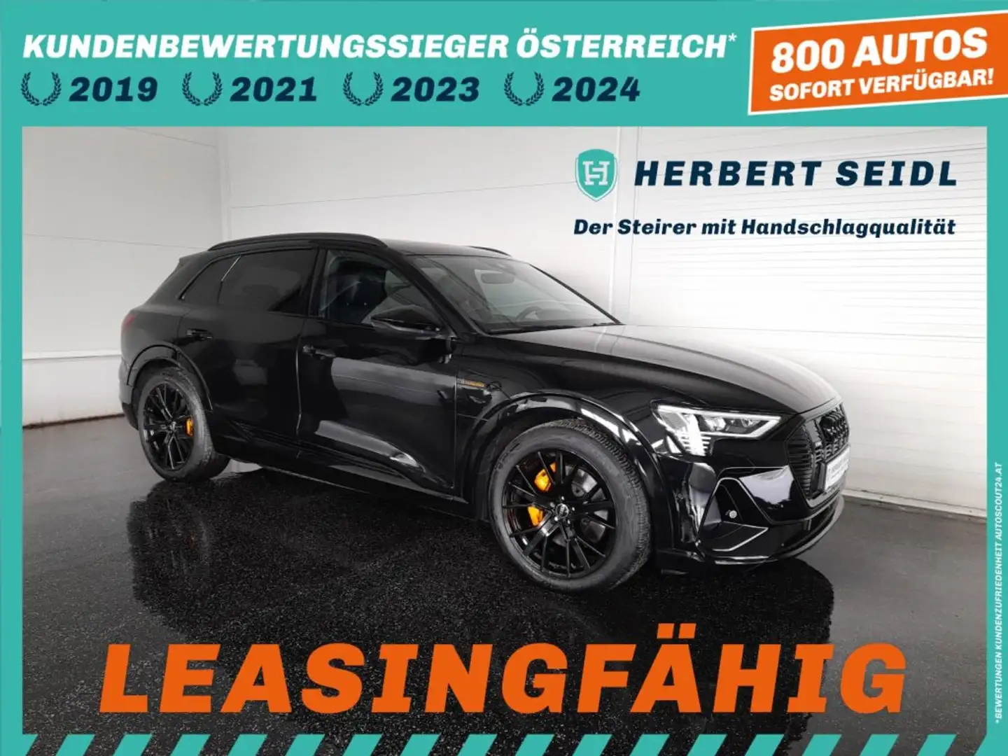 Audi e-tron 55 quattro S-LINE BLACK EDITION *NP: € 103.952,- / SKY / 21 ZOLL / MATRIX-LED / ASS PAKET TOUR / BANG & OLUFSEN* Schwarz - 1