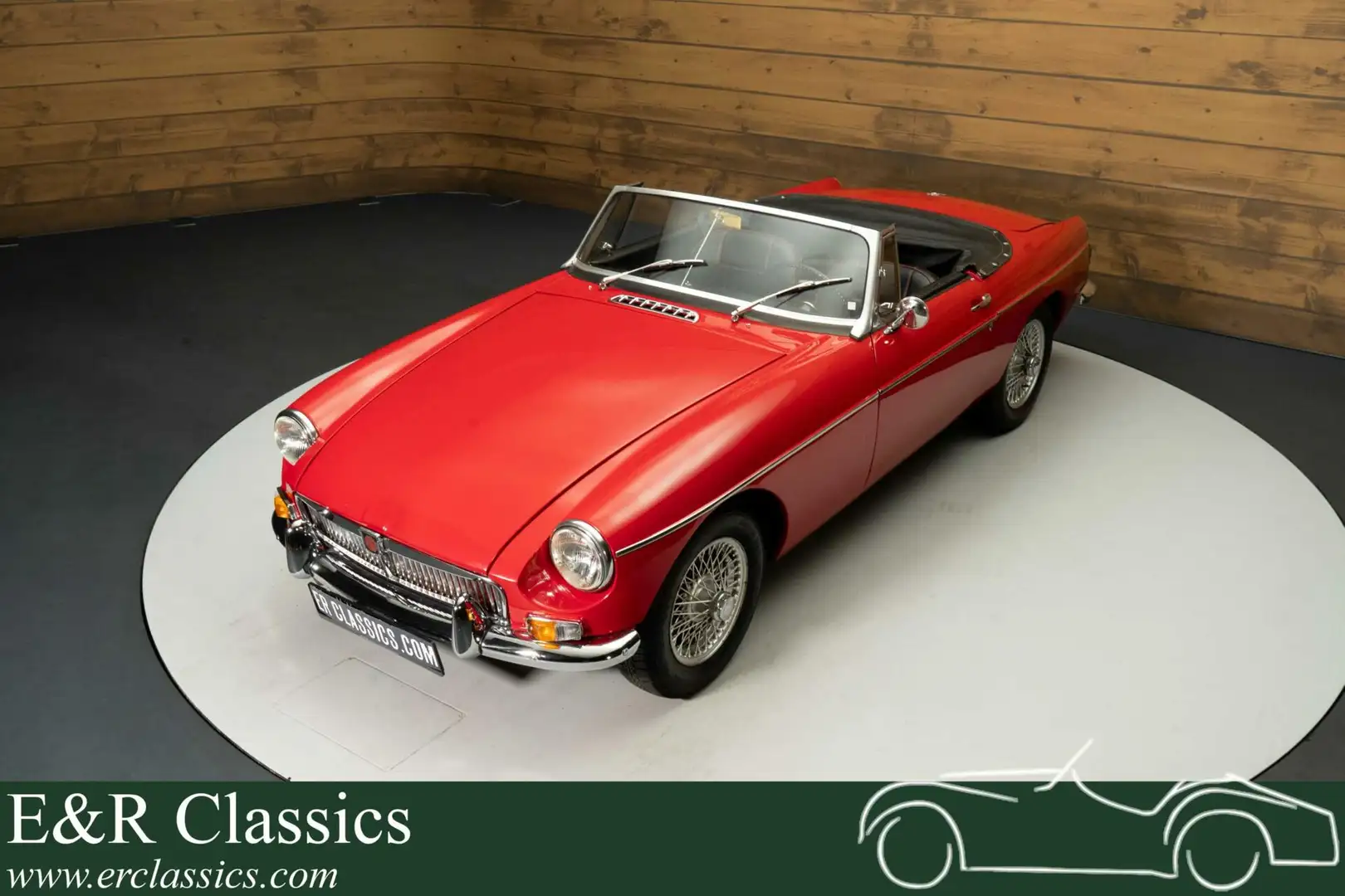MG MGB Cabriolet | Goede staat | 1963 Rouge - 1
