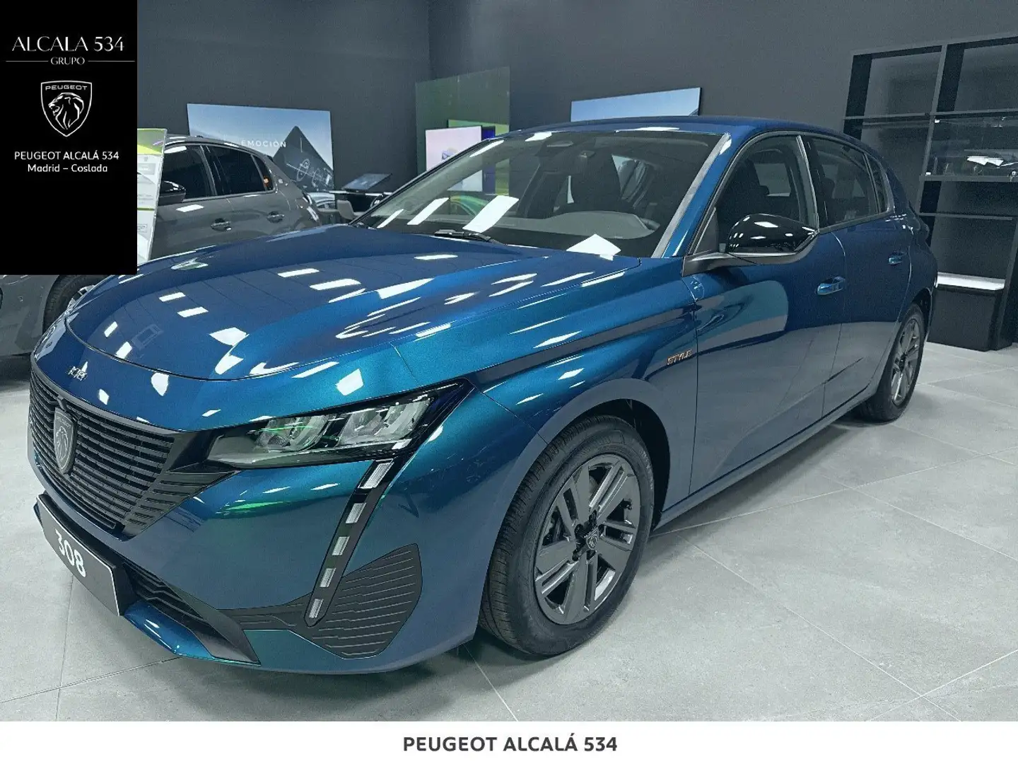 Peugeot 308 1.2 Hybrid Style e-DCS6 145 Azul - 1