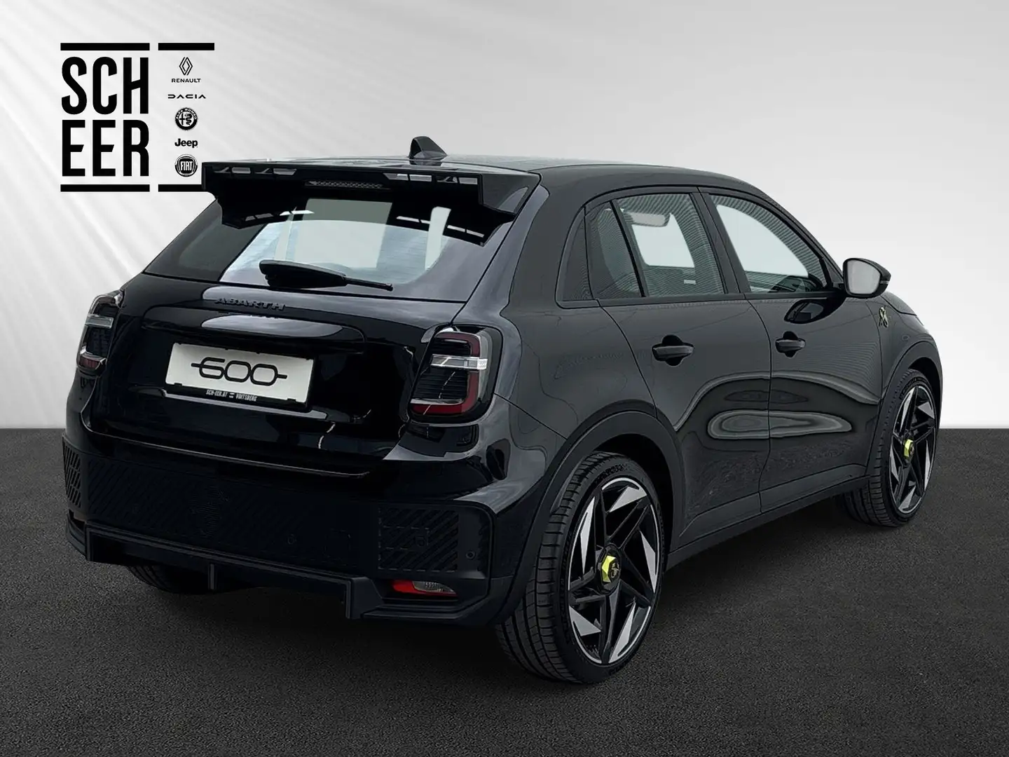 Abarth 600e Turismo Schwarz - 2