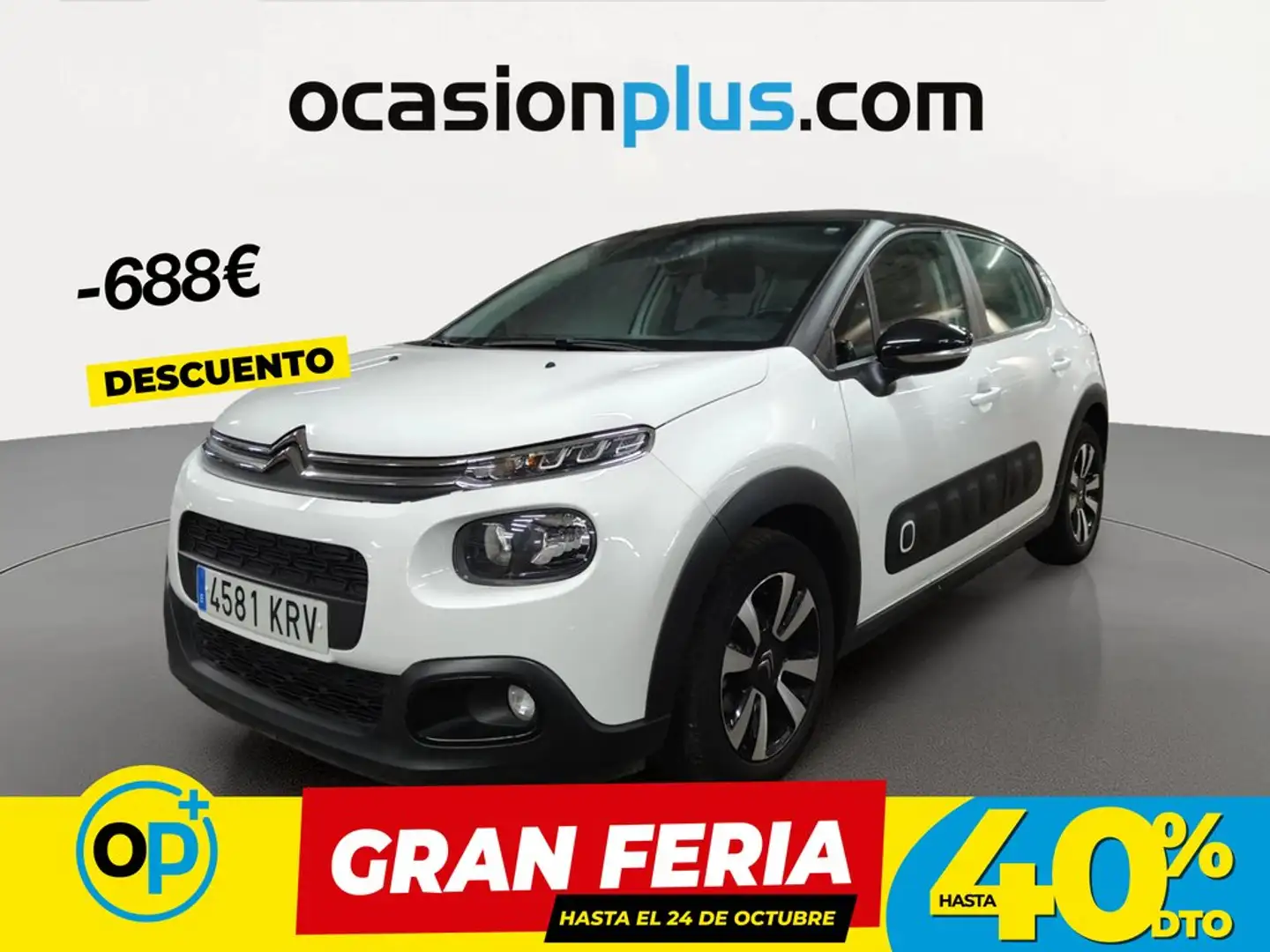 Citroen C3 1.2 PureTech S&S Feel 83 Blanco - 1