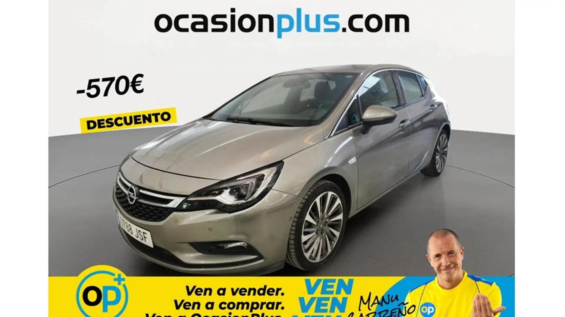 Opel Astra 1.4T S/S Dynamic 150 Gris - 1