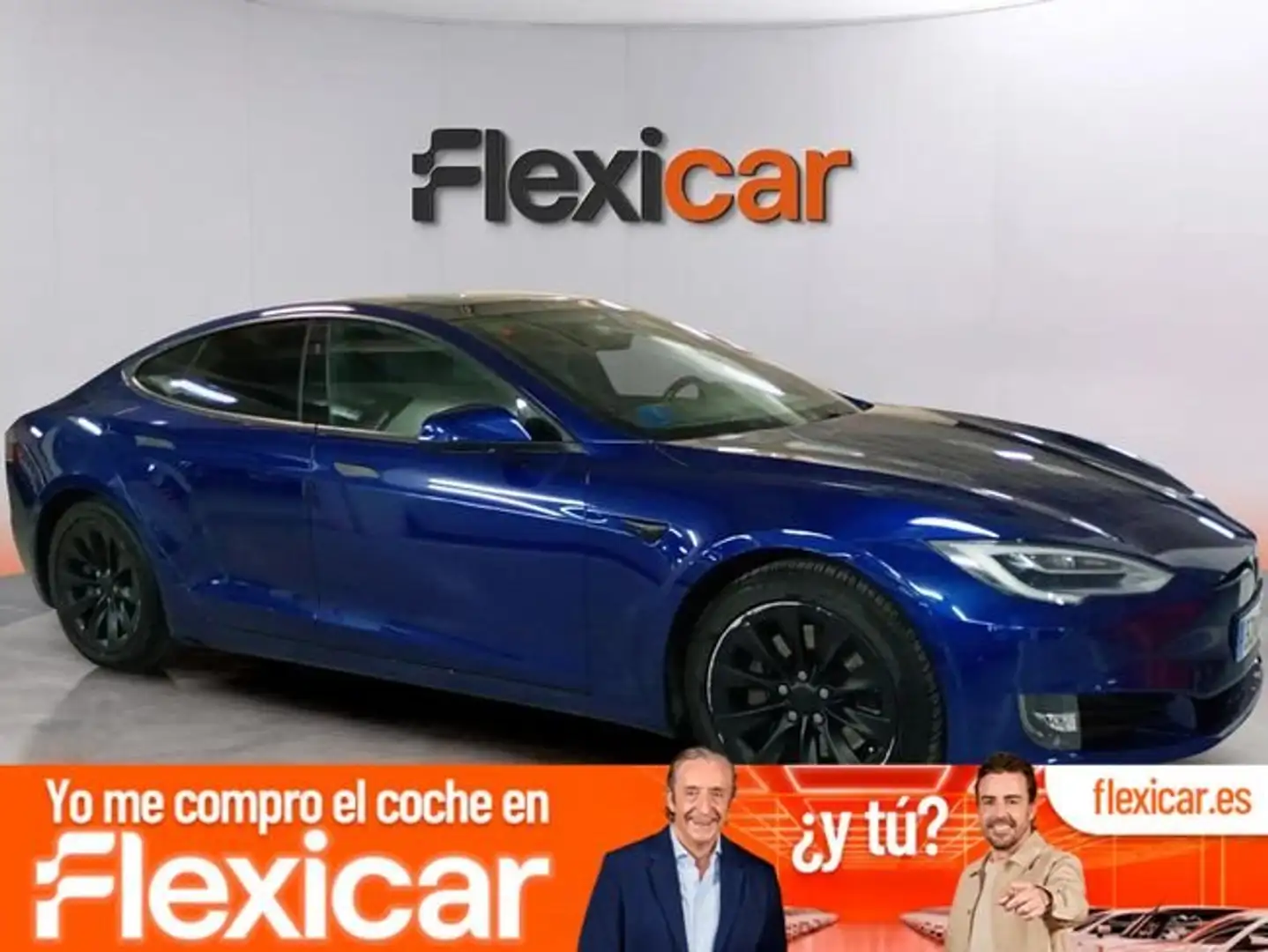 Tesla Model S 100D 4WD Azul - 1