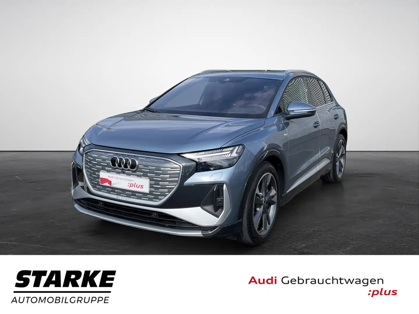 Audi Q4 e-tron 50 quattro Blau - 2