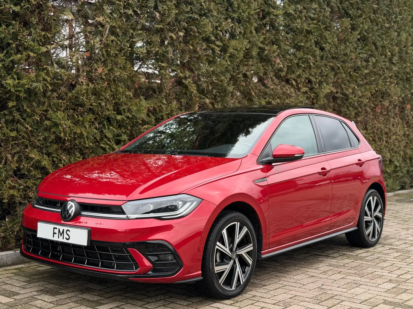 Volkswagen Polo 1.0 TSI 2x R-Line Panorama CarPlay Camera Rouge - 1