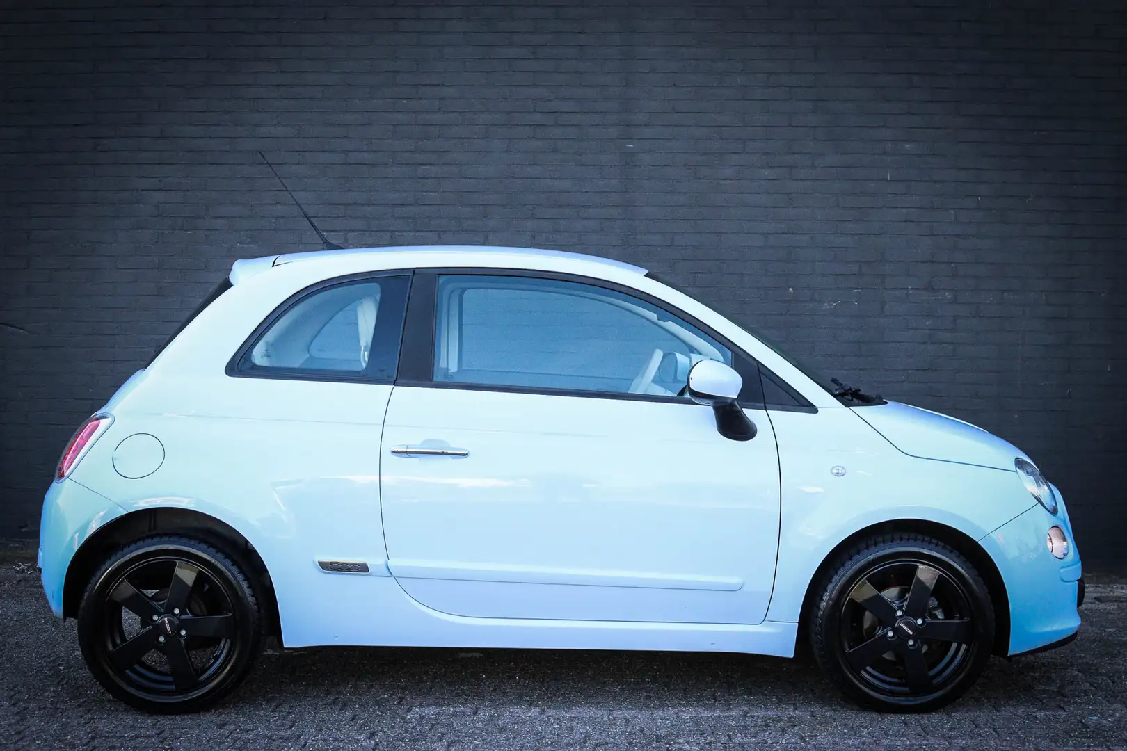 Fiat 500 1.2 Pop Airco/Elektr. ramen Blauw - 2
