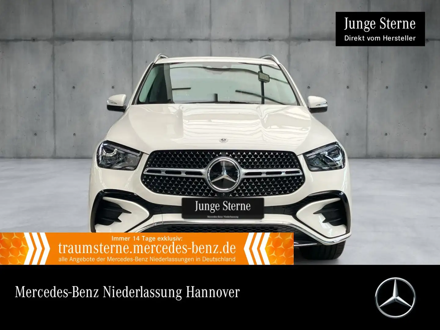 Mercedes-Benz GLE 450 d 4M AMG+360+MULTIBEAM+FAHRASS+20"+KEYLESS Weiß - 1