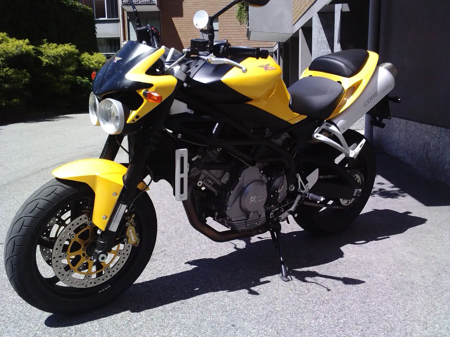 Moto Morini Corsaro 1200 Corsaro Giallo/Nero Noir - 1