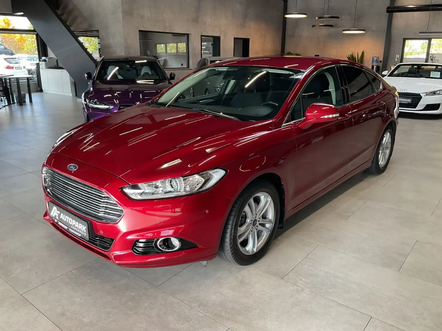 Ford Mondeo 2.0 TDCi Titanium Keyless Navi Sitzh. BT Rot - 1
