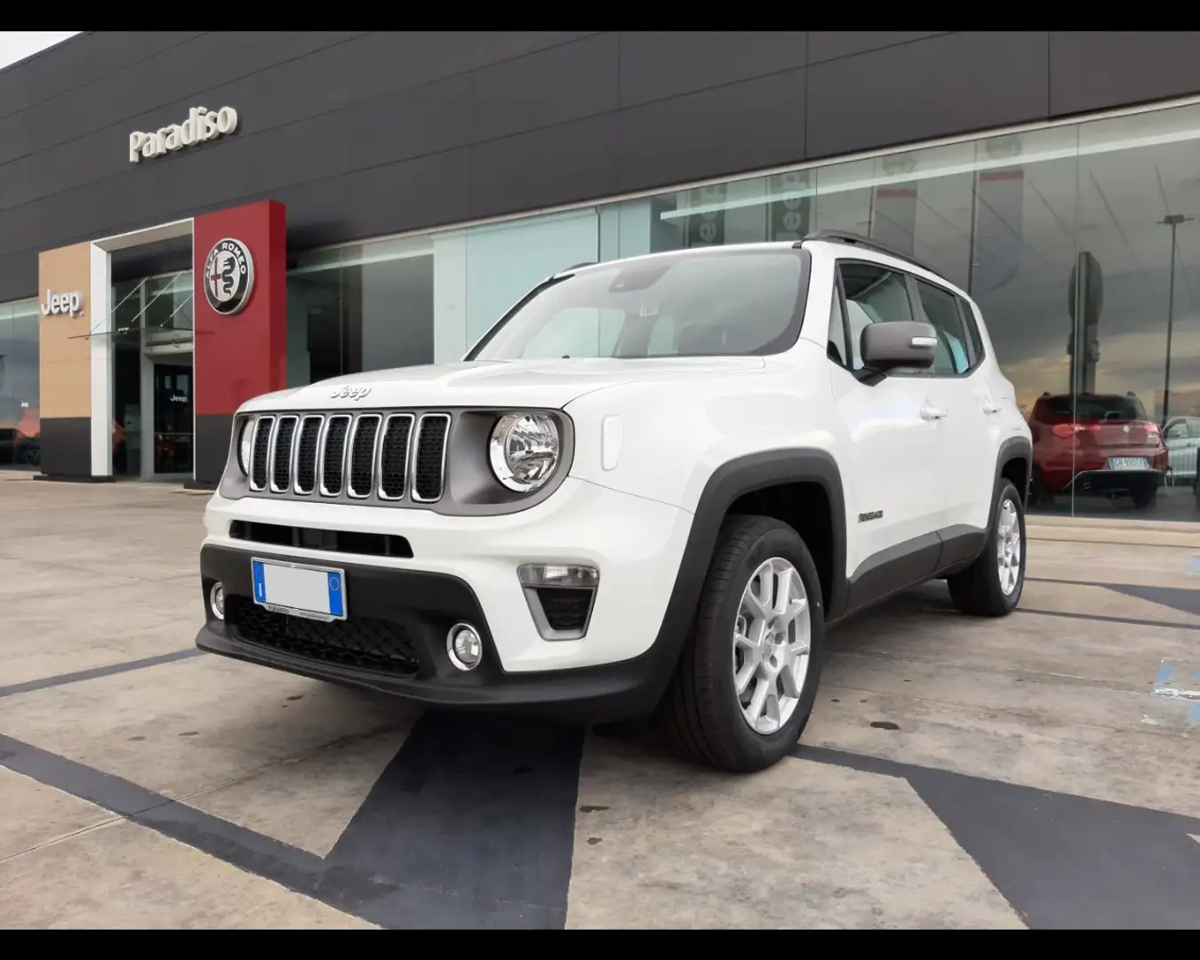 Jeep Renegade MY20 PHEV Phev My21 Limited 1.3Turbo T4 Phev 4xe Blanc - 1
