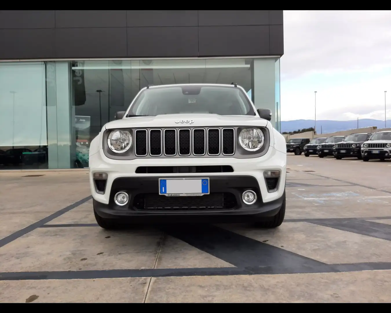 Jeep Renegade MY20 PHEV Phev My21 Limited 1.3Turbo T4 Phev 4xe Blanc - 2