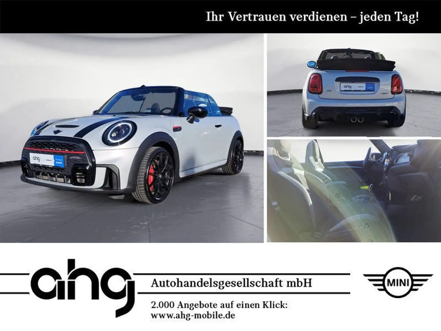 MINI John Cooper Works Cabrio JCW Cabrio John Cooper Works Trim Navi harman/ka Weiß - 1