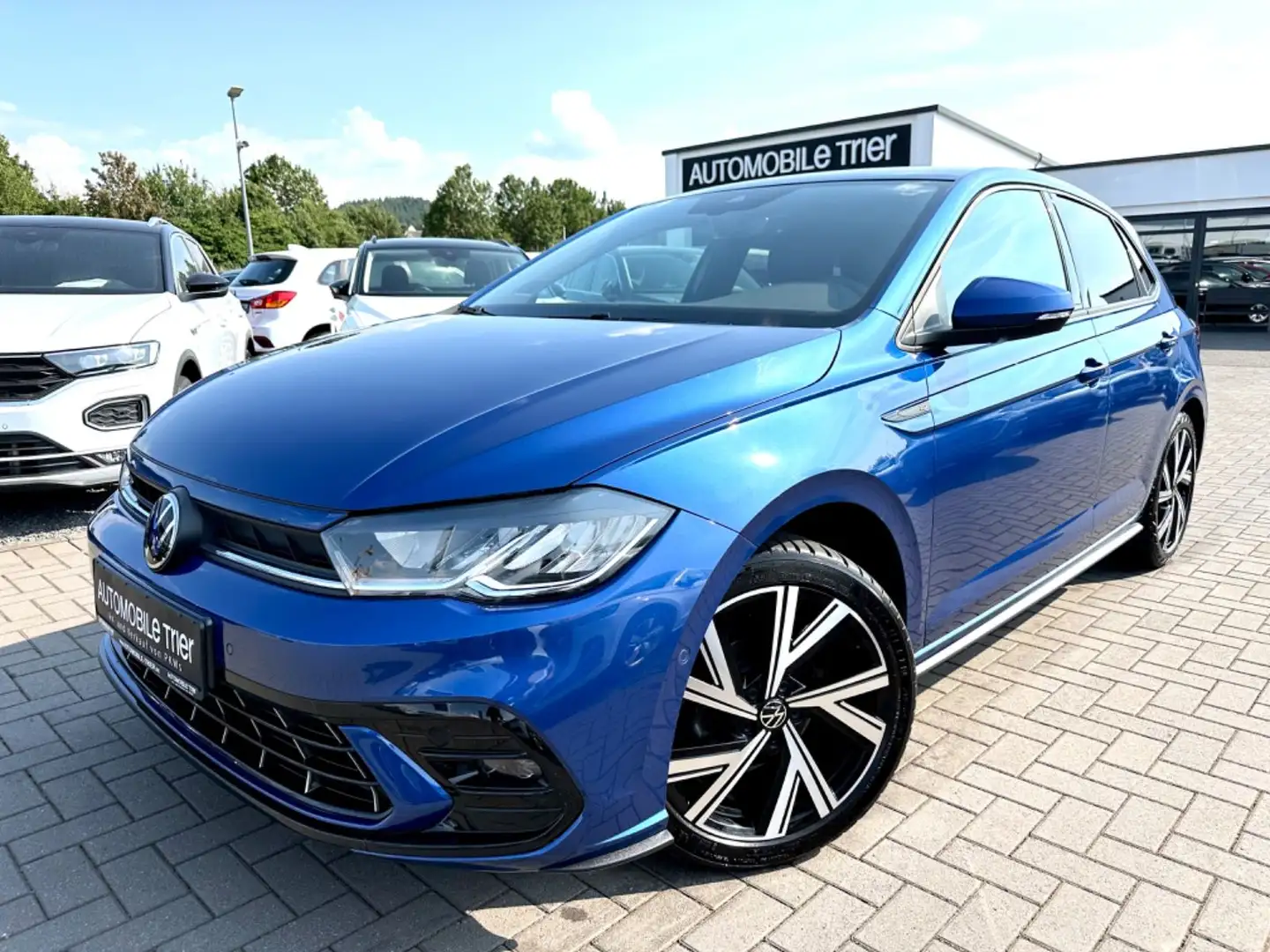 Volkswagen Polo R-Line/NAVI/MATRIX/IQ/KAMERA/1.HAND Kék - 1