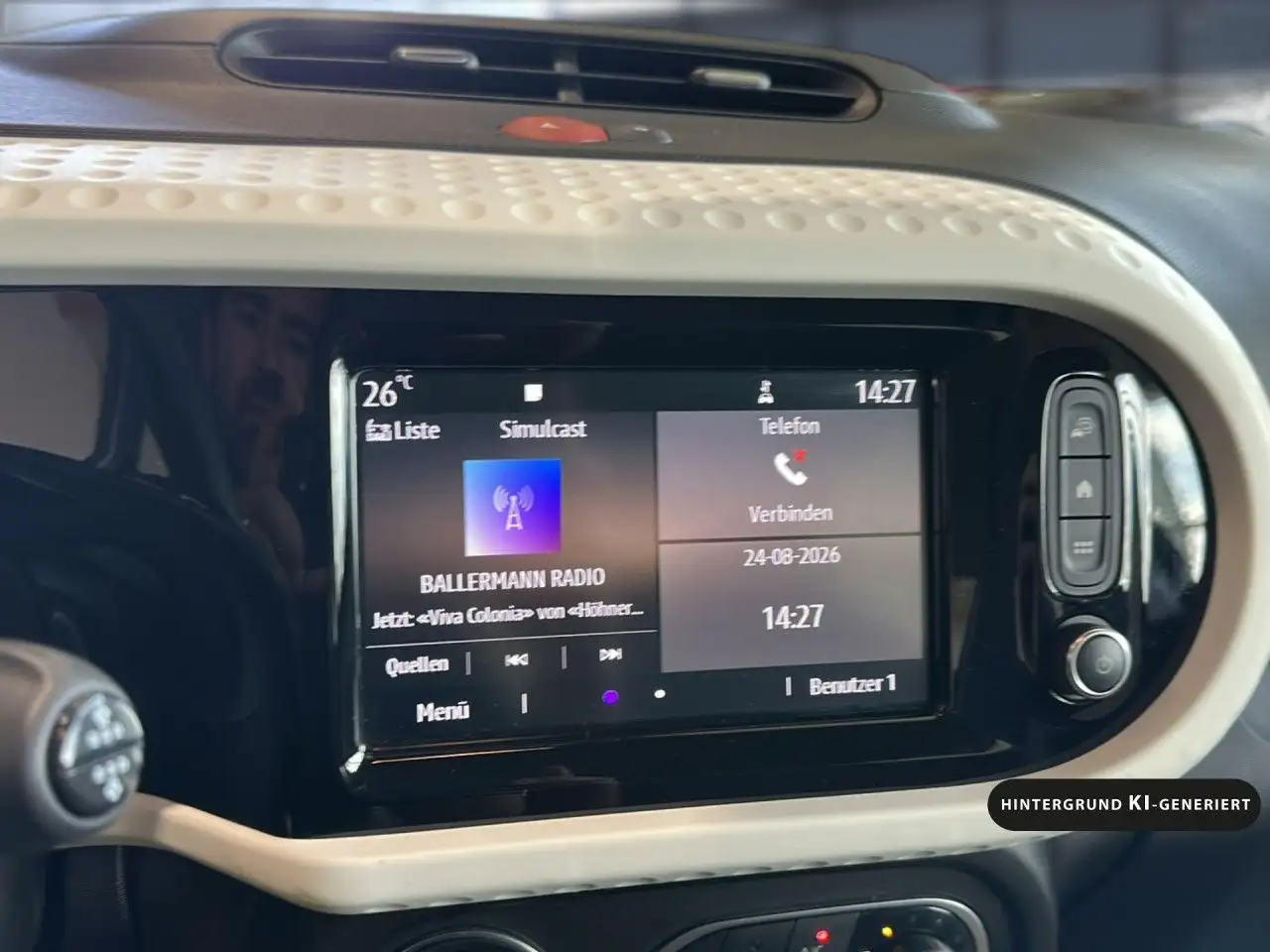 Renault Twingo Zen Electric Bluetooth Klima el. Fenster, миниатюра 10