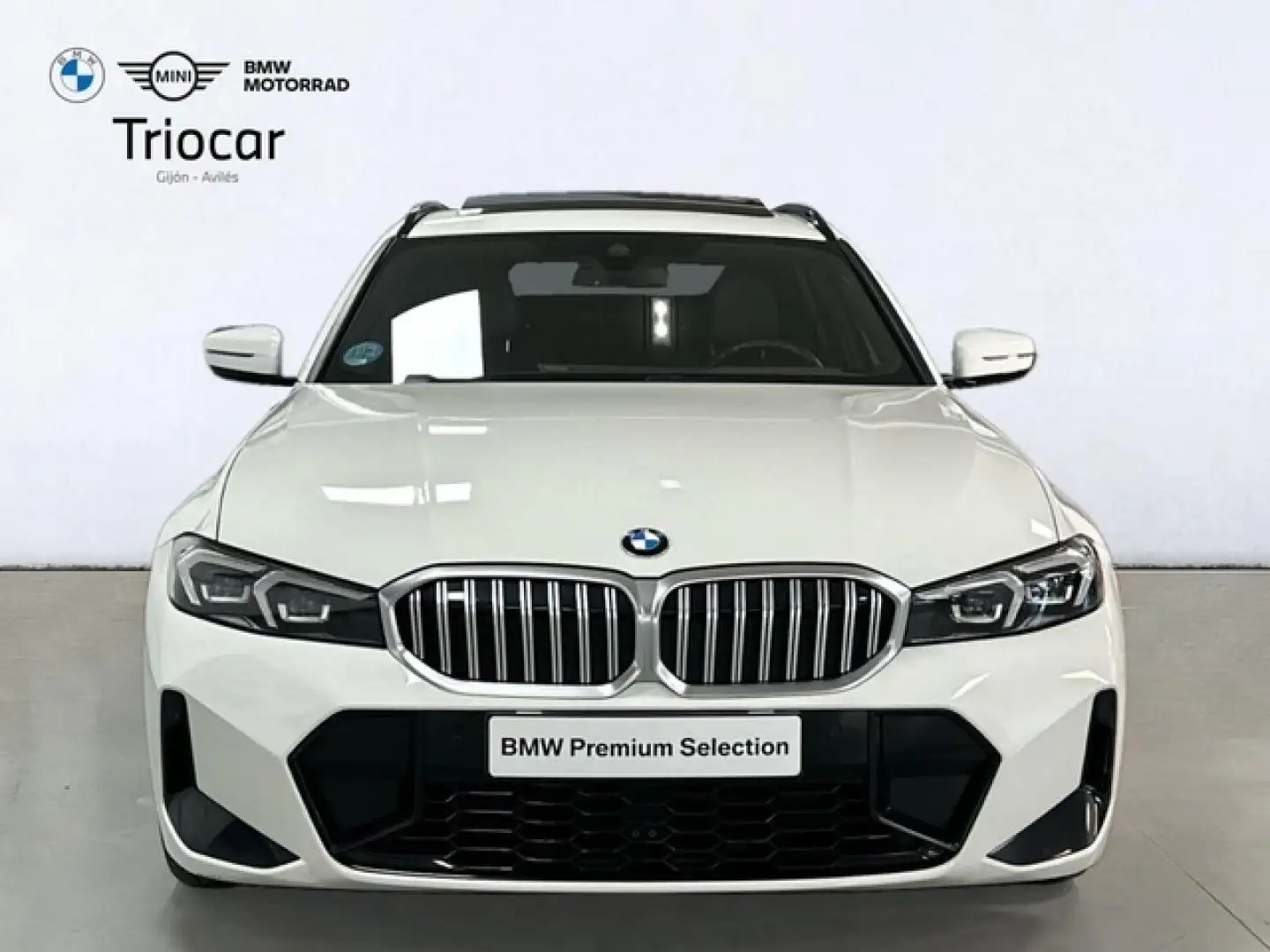 BMW 320 320dA Touring Blanco - 2