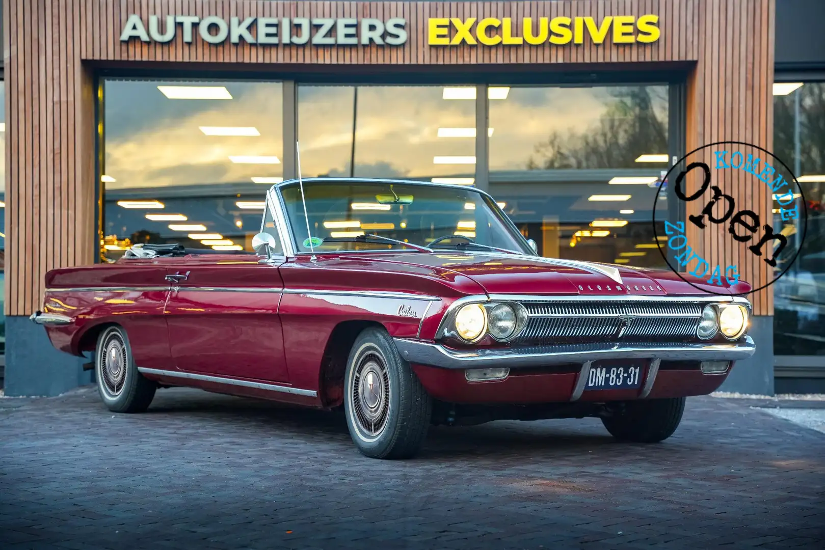 Oldsmobile Cutlass 5.7 AF 37 Elektrisch Cabriodak Revisie Motor & Ver Roşu - 1