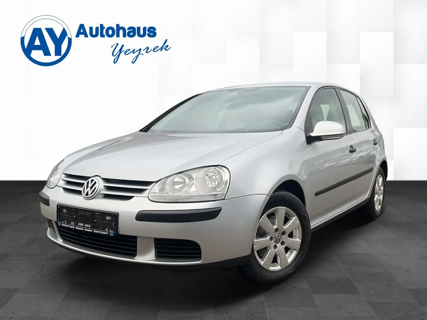 Volkswagen Golf V Lim. 5 trg. /eAC/2.Hand/HU/AU neu/Top !!! Silber - 1