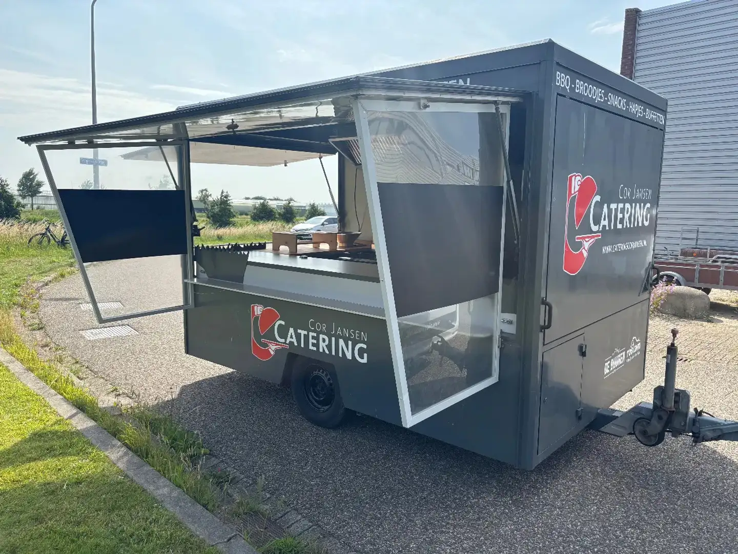 Seico Snackwagen/Frietkar/Foodtrailer INCLUSIEF Koe Gris - 2